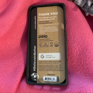 Pela Case black phone case for Google Pixel 6 Pro